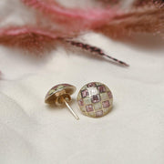 rose-gold-crisscross-stud-earrings-stud-earrings